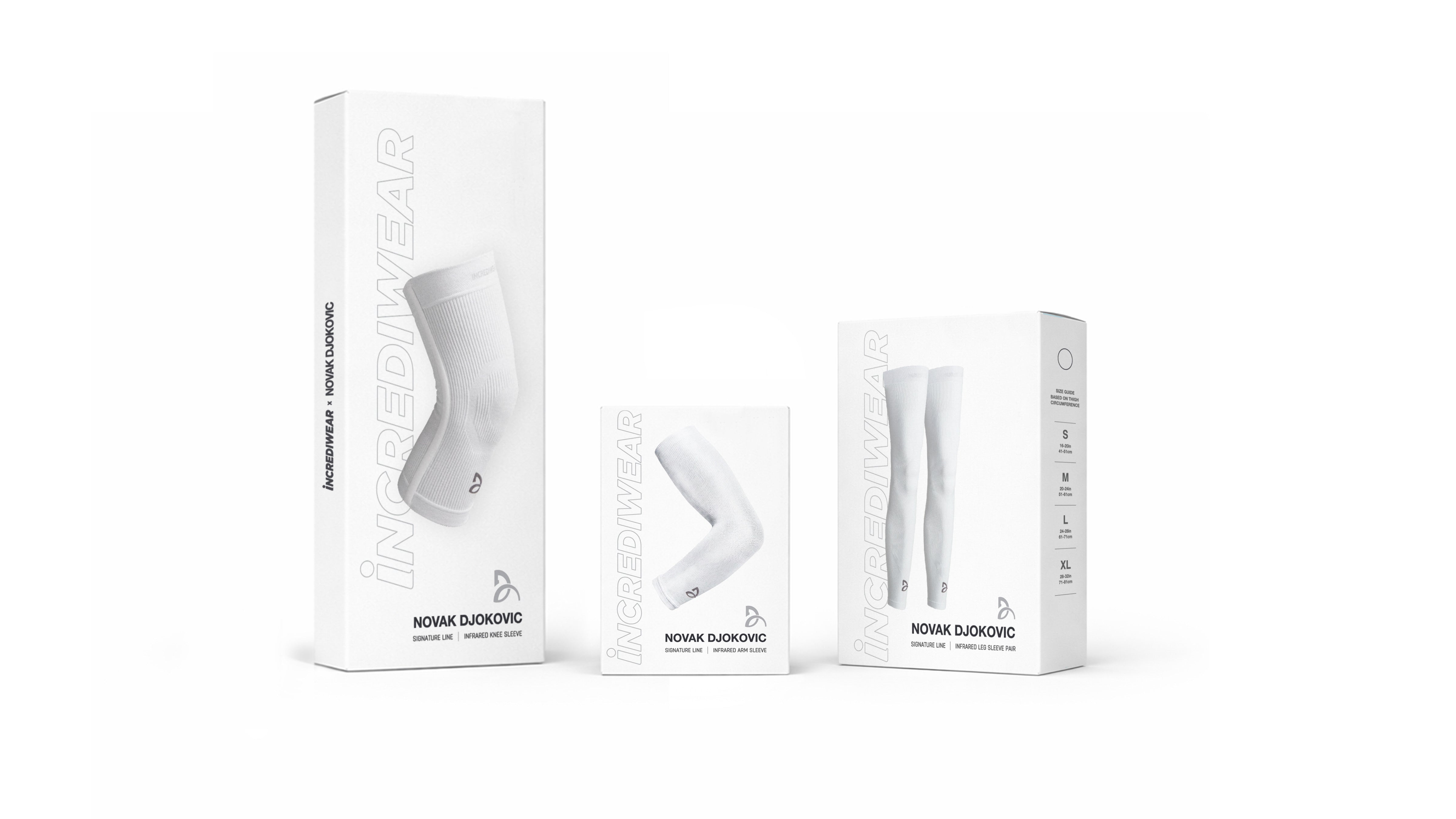 Novak Djokovic Leg Sleeves - Hoitolahkeet